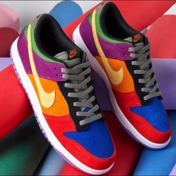 Nike Other - Nike SP dunk Low Viotech 2019 rainbow color block